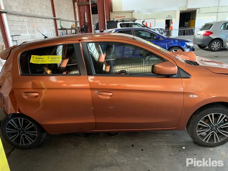2016 Mitsubishi Mirage Used VIN MMAXTA03AGH001042 – exterior detail 2016 Mitsubishi Mirage Used VIN MMAXTA03AGH001042 – exterior detail
