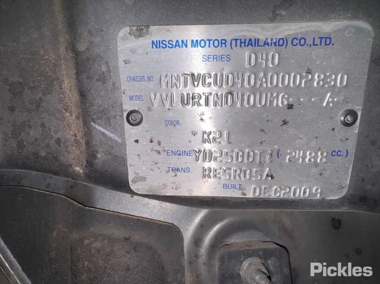 2010 Nissan Navara Used VIN MNTVCUD40A0002830 – photo 12 2010 Nissan Navara Used VIN MNTVCUD40A0002830 – photo 12