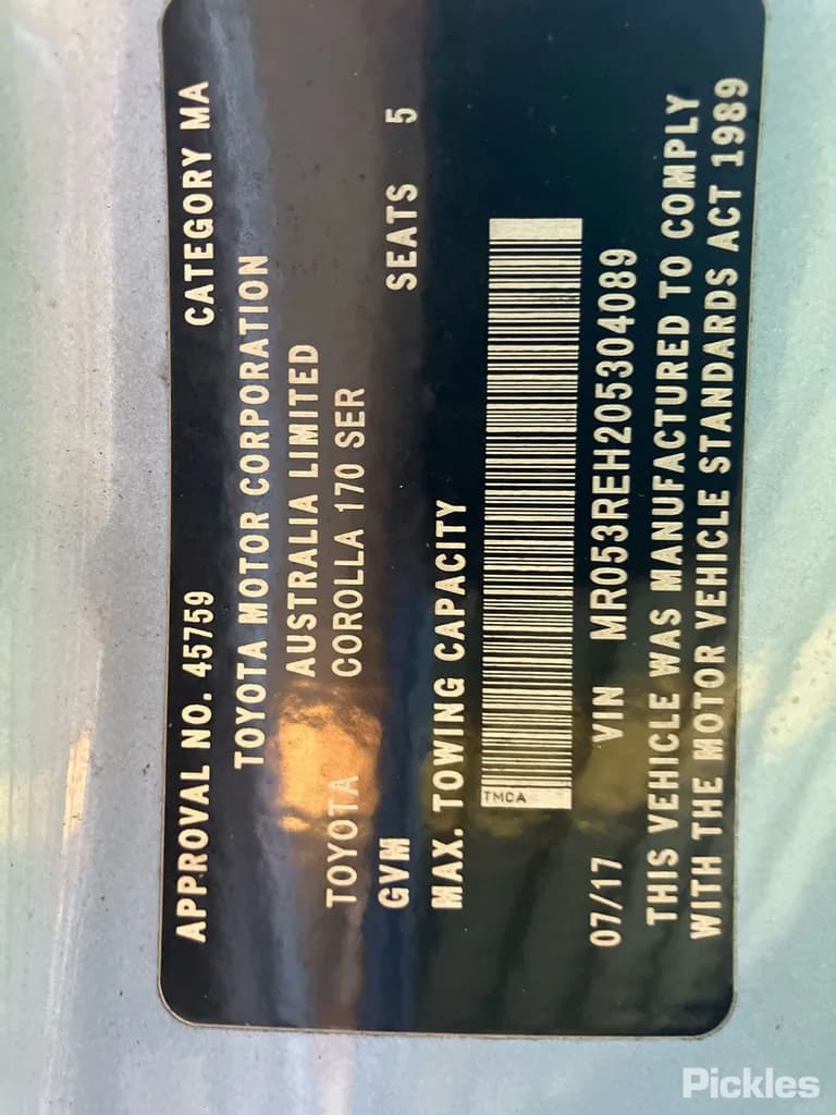 2017 Toyota Corolla Used VIN MR053REH205304089 – photo 23 2017 Toyota Corolla Used VIN MR053REH205304089 – photo 23