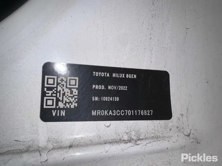 2022 Toyota Hilux Used VIN MR0KA3CC701176827 – photo 13 2022 Toyota Hilux Used VIN MR0KA3CC701176827 – photo 13