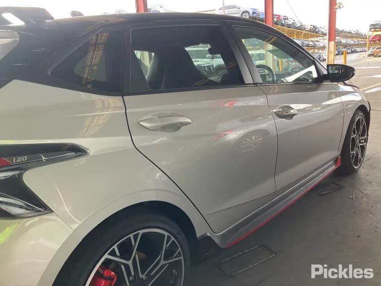 2025 Hyundai i20 Used VIN NLHBU51FLSZ021784 – trunk area 2025 Hyundai i20 Used VIN NLHBU51FLSZ021784 – trunk area
