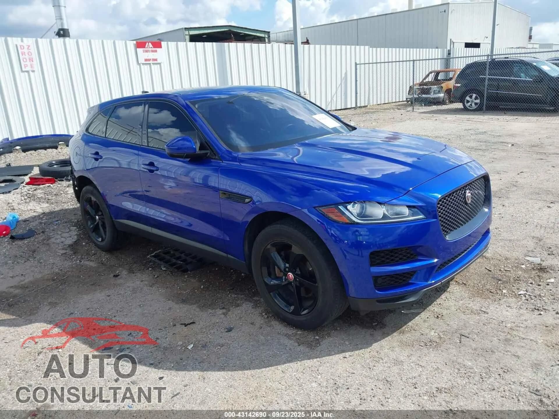 2020 JAGUAR F-PACE Damaged VIN SADCJ2FX0LA623504 – front exterior 2020 JAGUAR F-PACE Damaged VIN SADCJ2FX0LA623504 – front exterior