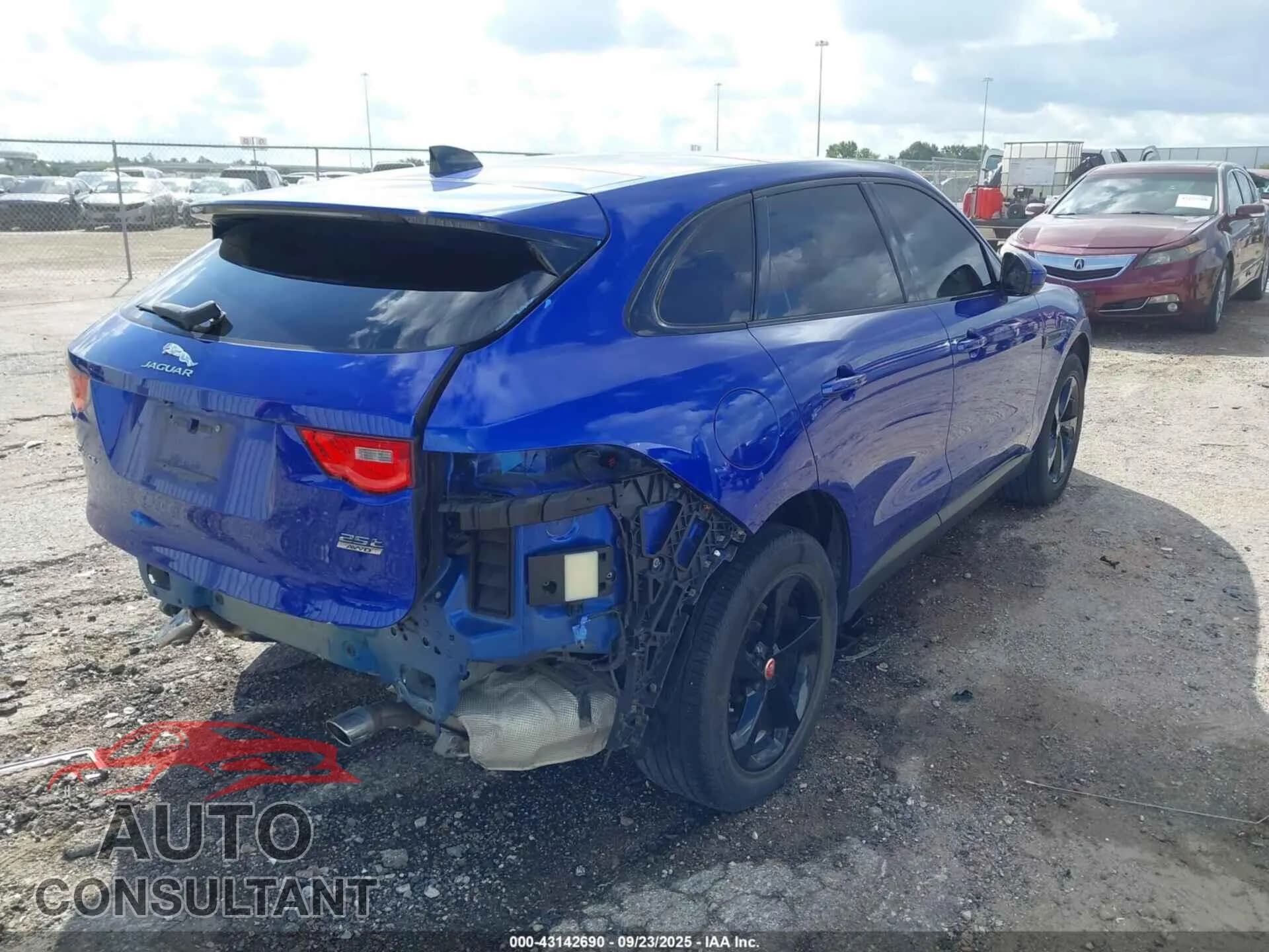 2020 JAGUAR F-PACE Damaged VIN SADCJ2FX0LA623504 – dashboard 2020 JAGUAR F-PACE Damaged VIN SADCJ2FX0LA623504 – dashboard