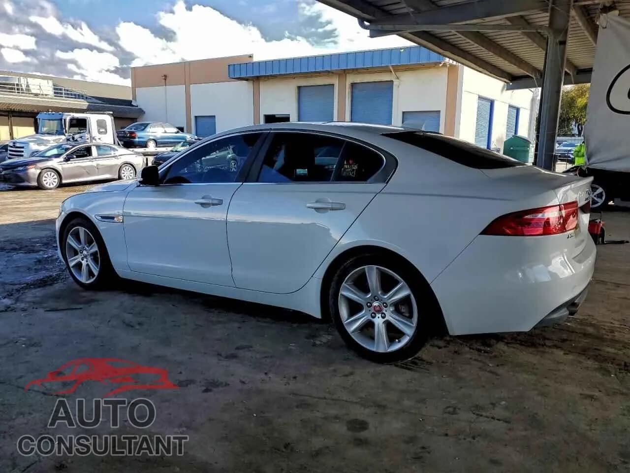 2017 JAGUAR XE Damaged VIN SAJAE4BG8HA958527 – rear exterior 2017 JAGUAR XE Damaged VIN SAJAE4BG8HA958527 – rear exterior