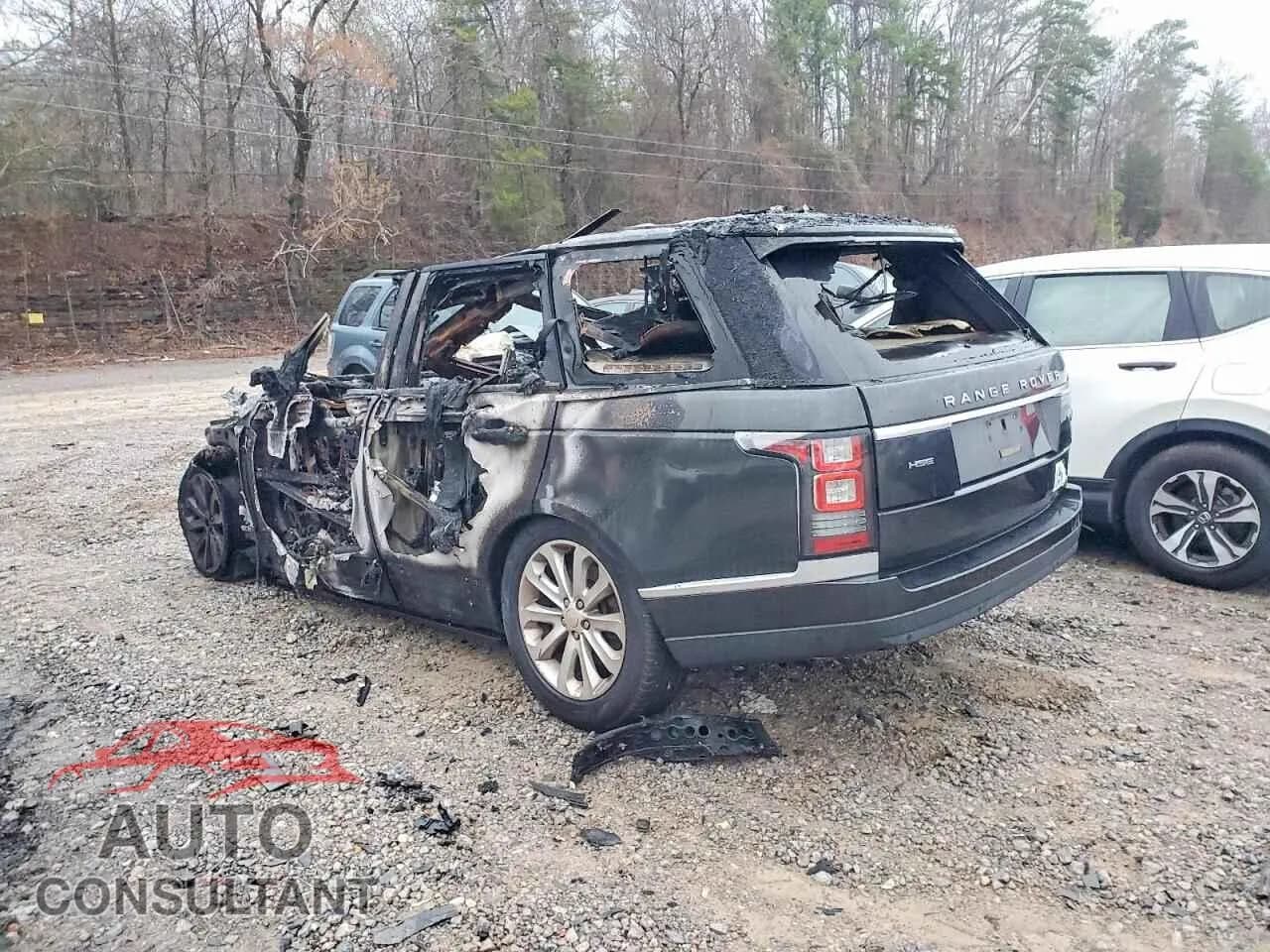 2015 LAND ROVER RANGEROVER Damaged VIN SALGS2VFXFA203362 – rear exterior 2015 LAND ROVER RANGEROVER Damaged VIN SALGS2VFXFA203362 – rear exterior