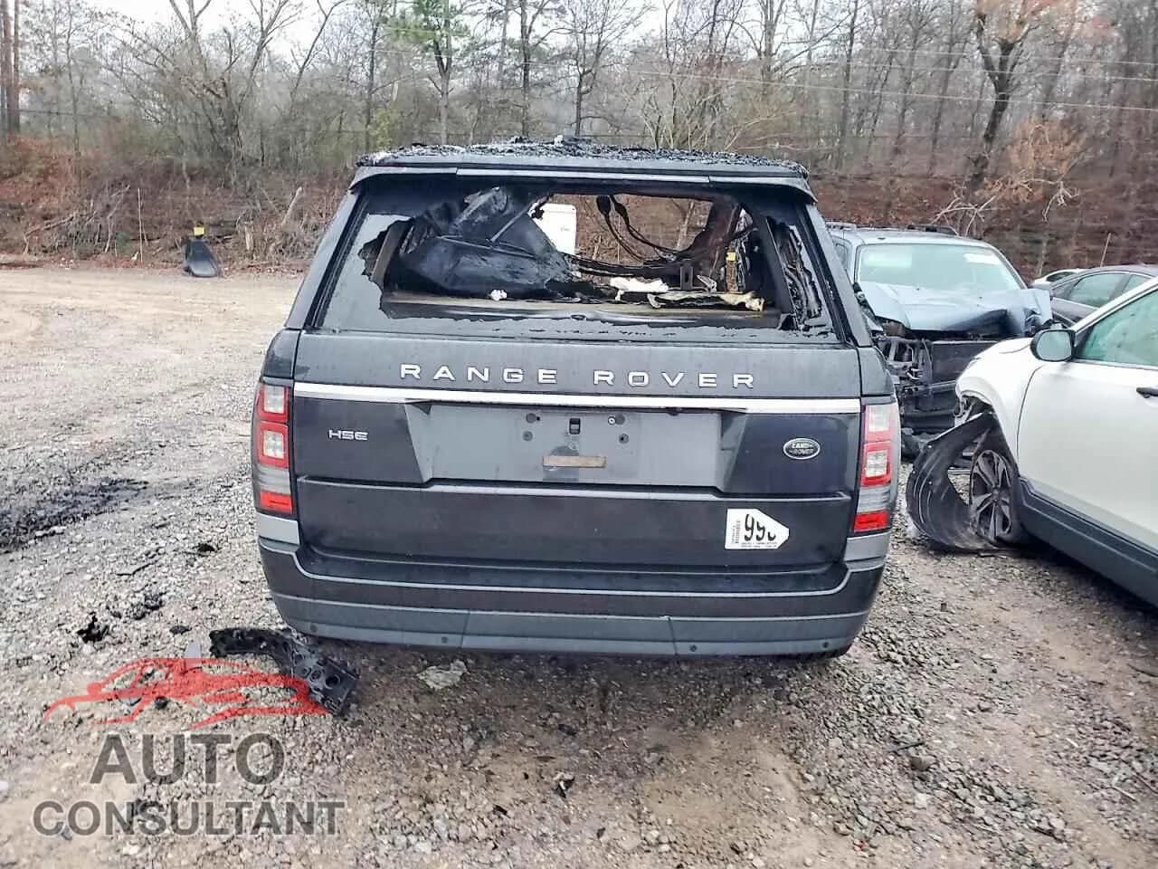 2015 LAND ROVER RANGEROVER Damaged VIN SALGS2VFXFA203362 – engine bay 2015 LAND ROVER RANGEROVER Damaged VIN SALGS2VFXFA203362 – engine bay