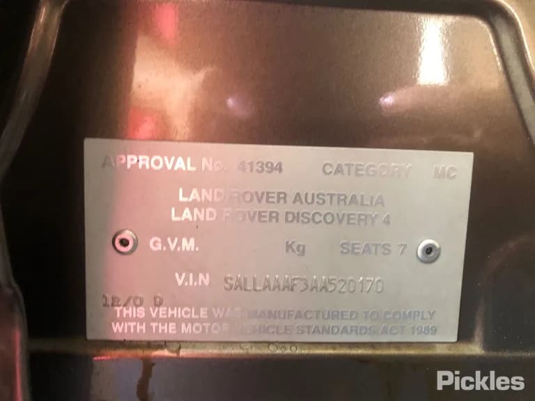 2009 Land Rover Discovery 4 Used VIN SALLAAAF3AA520170 – photo 24 2009 Land Rover Discovery 4 Used VIN SALLAAAF3AA520170 – photo 24