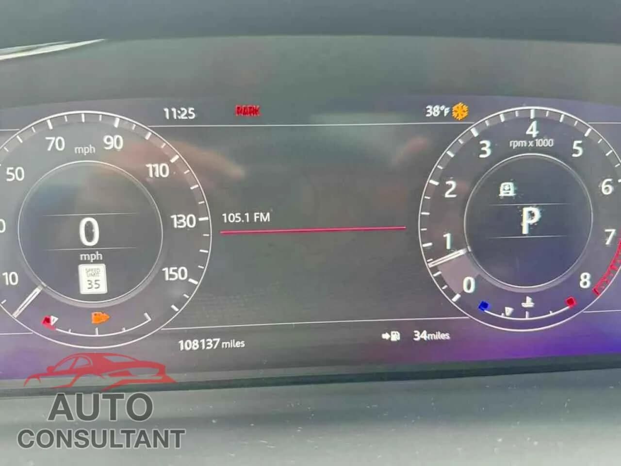 2019 LAND ROVER RANGEROVER Used VIN SALWV2SV4KA420589 – odometer reading 2019 LAND ROVER RANGEROVER Used VIN SALWV2SV4KA420589 – odometer reading