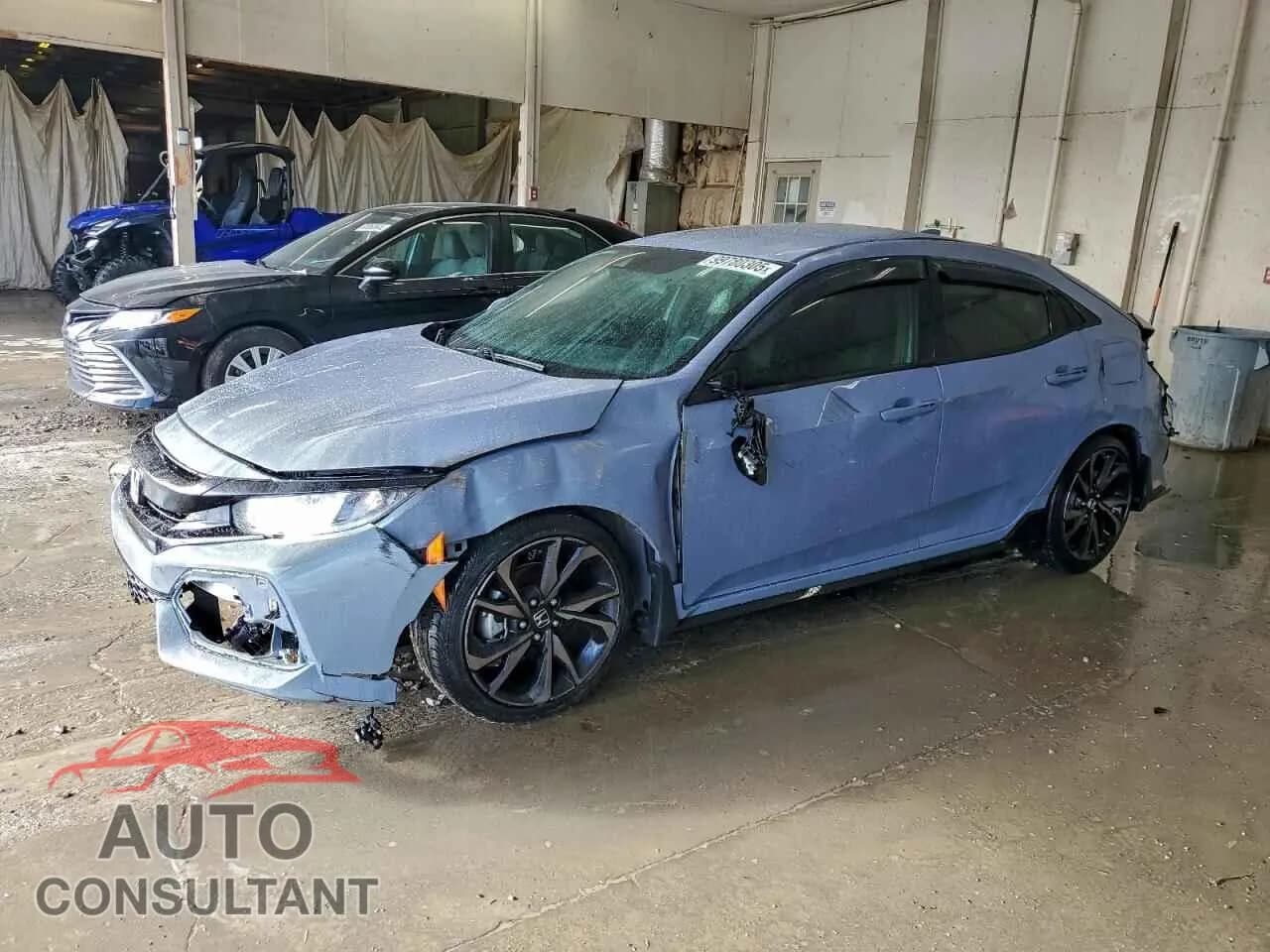 2019 HONDA CIVIC Damaged VIN SHHFK7H42KU216102 – front exterior 2019 HONDA CIVIC Damaged VIN SHHFK7H42KU216102 – front exterior