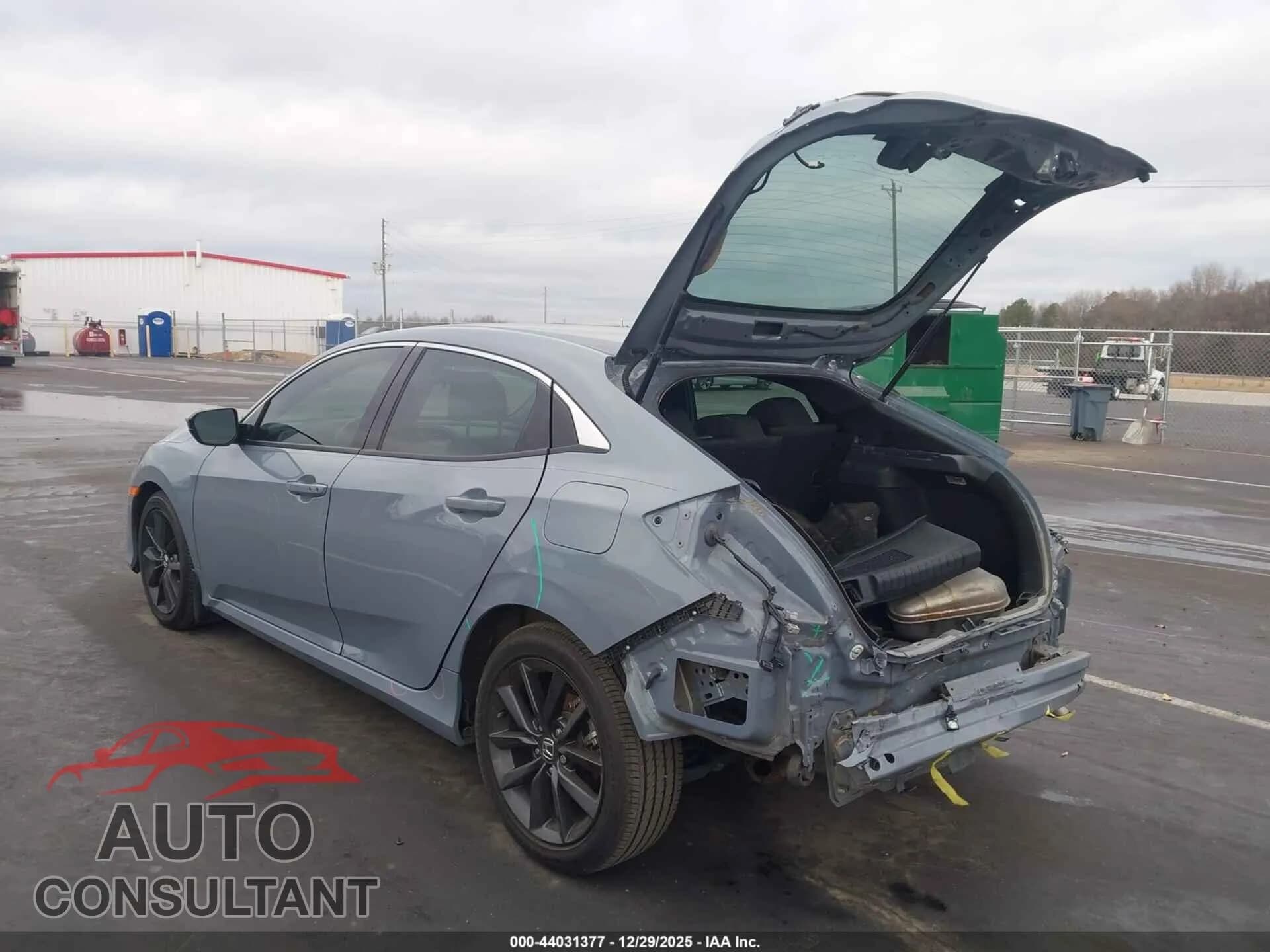 2021 HONDA CIVIC Damaged VIN SHHFK7H68MU204816 – side profile 2021 HONDA CIVIC Damaged VIN SHHFK7H68MU204816 – side profile