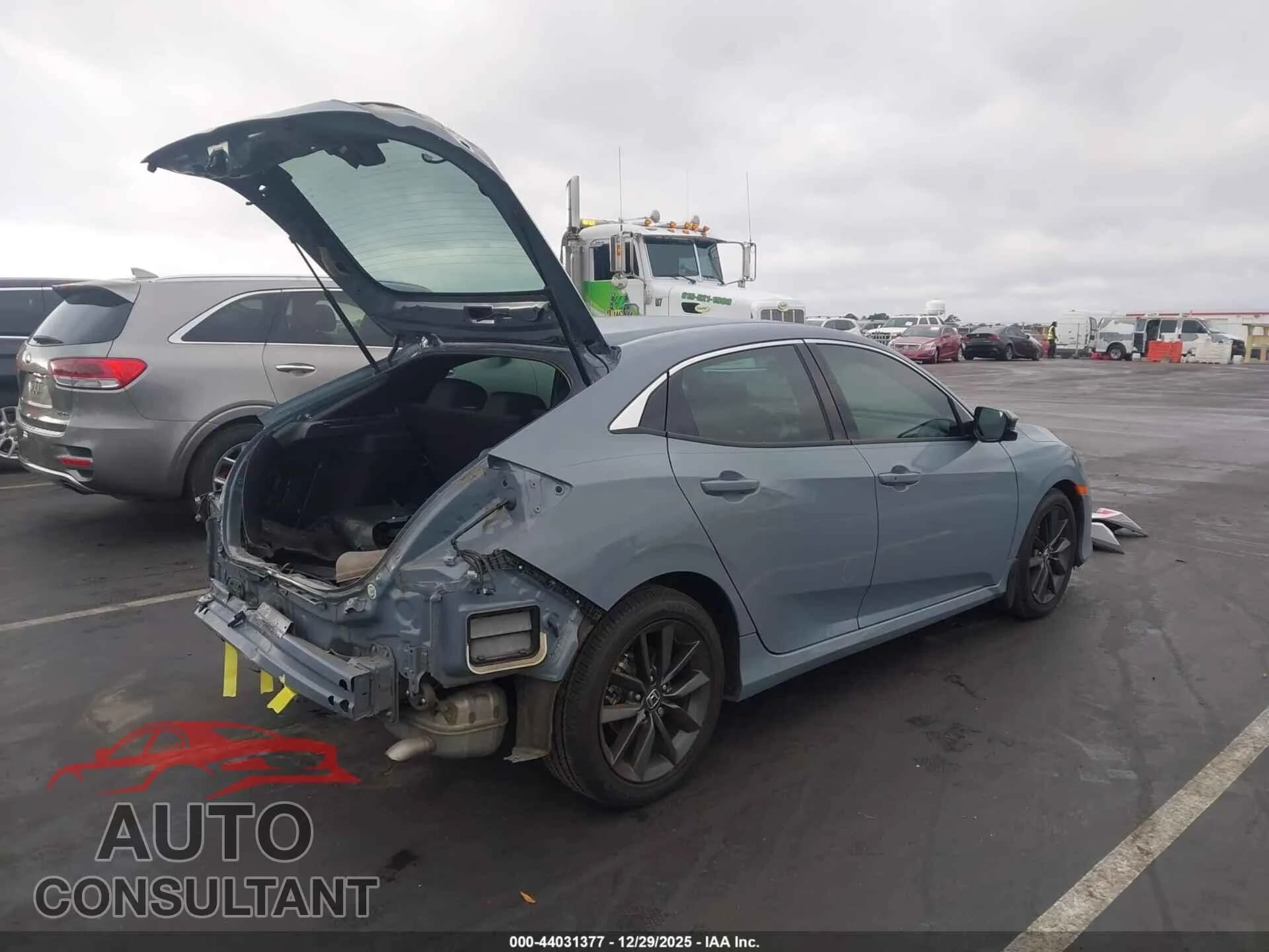 2021 HONDA CIVIC Damaged VIN SHHFK7H68MU204816 – dashboard 2021 HONDA CIVIC Damaged VIN SHHFK7H68MU204816 – dashboard