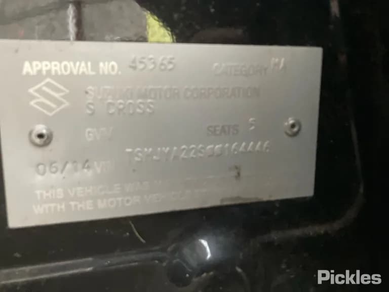 2014 Suzuki S-Cross Used VIN TSMJYA22S00164446 – photo 25 2014 Suzuki S-Cross Used VIN TSMJYA22S00164446 – photo 25
