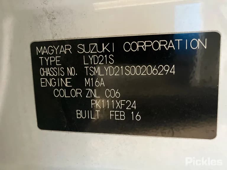 2016 Suzuki Vitara Used VIN TSMLYD21S00206294 – engine bay 2016 Suzuki Vitara Used VIN TSMLYD21S00206294 – engine bay