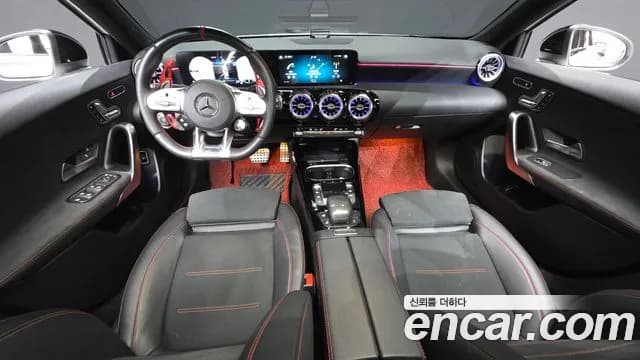 2023 Mercedes-Benz A-Class W177 AMG A35 4MATIC Sedan Sold VIN W1K3G5BB6PJ380296 – trunk area 2023 Mercedes-Benz A-Class W177 AMG A35 4MATIC Sedan Sold VIN W1K3G5BB6PJ380296 – trunk area