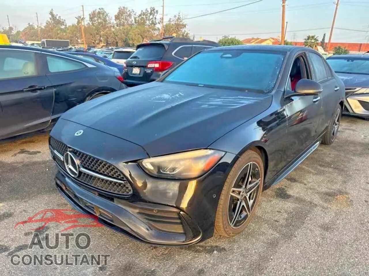 2023 MERCEDES-BENZ C-CLASS Damaged VIN W1KAF4GB7PR137904 – rear exterior 2023 MERCEDES-BENZ C-CLASS Damaged VIN W1KAF4GB7PR137904 – rear exterior