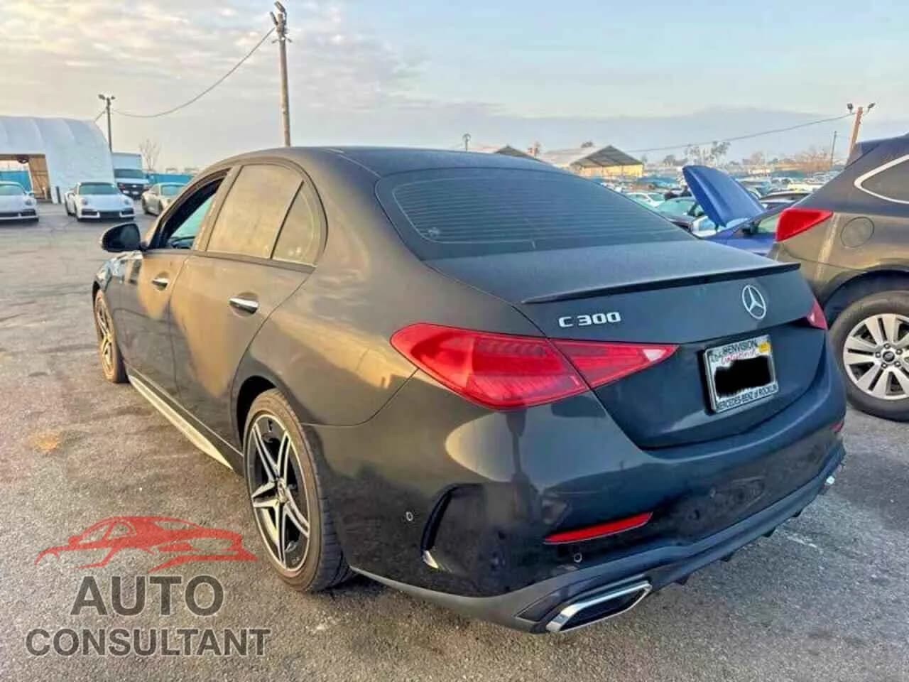 2023 MERCEDES-BENZ C-CLASS Damaged VIN W1KAF4GB7PR137904 – side profile 2023 MERCEDES-BENZ C-CLASS Damaged VIN W1KAF4GB7PR137904 – side profile