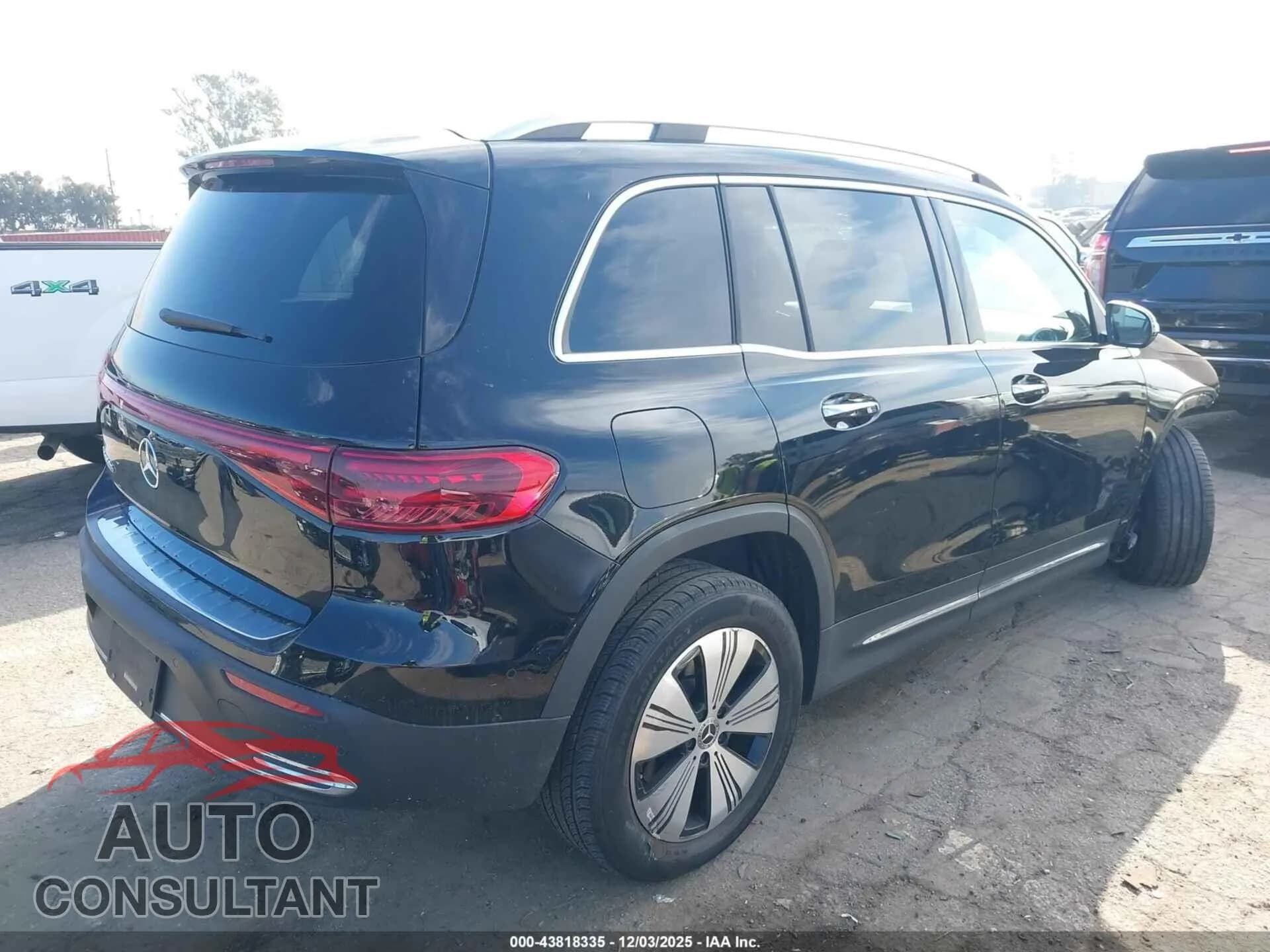 2024 MERCEDES-BENZ EQB 250 SUV Damaged VIN W1N9M0CB6RN109628 – dashboard 2024 MERCEDES-BENZ EQB 250 SUV Damaged VIN W1N9M0CB6RN109628 – dashboard