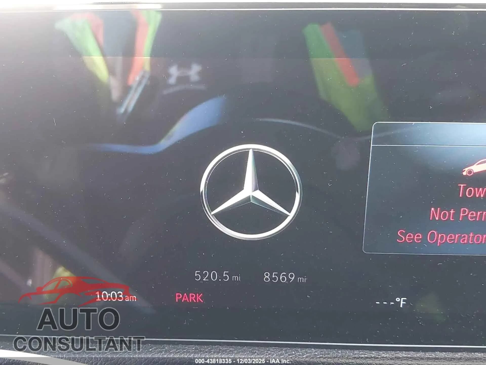 2024 MERCEDES-BENZ EQB 250 SUV Damaged VIN W1N9M0CB6RN109628 – exterior detail 2024 MERCEDES-BENZ EQB 250 SUV Damaged VIN W1N9M0CB6RN109628 – exterior detail