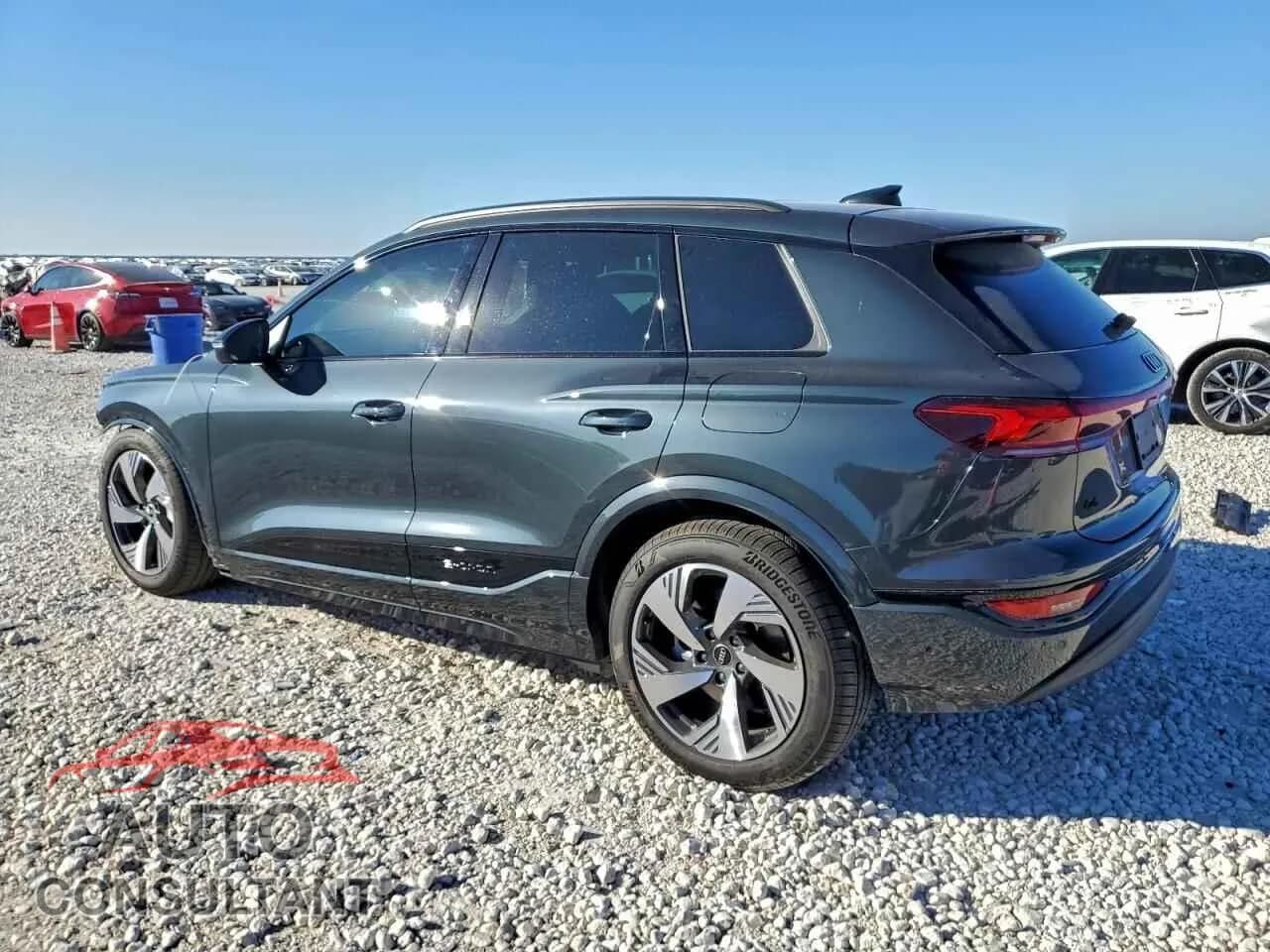 2025 AUDI Q6 E-TRON Damaged VIN WA134BGFXSA067722 – rear exterior 2025 AUDI Q6 E-TRON Damaged VIN WA134BGFXSA067722 – rear exterior