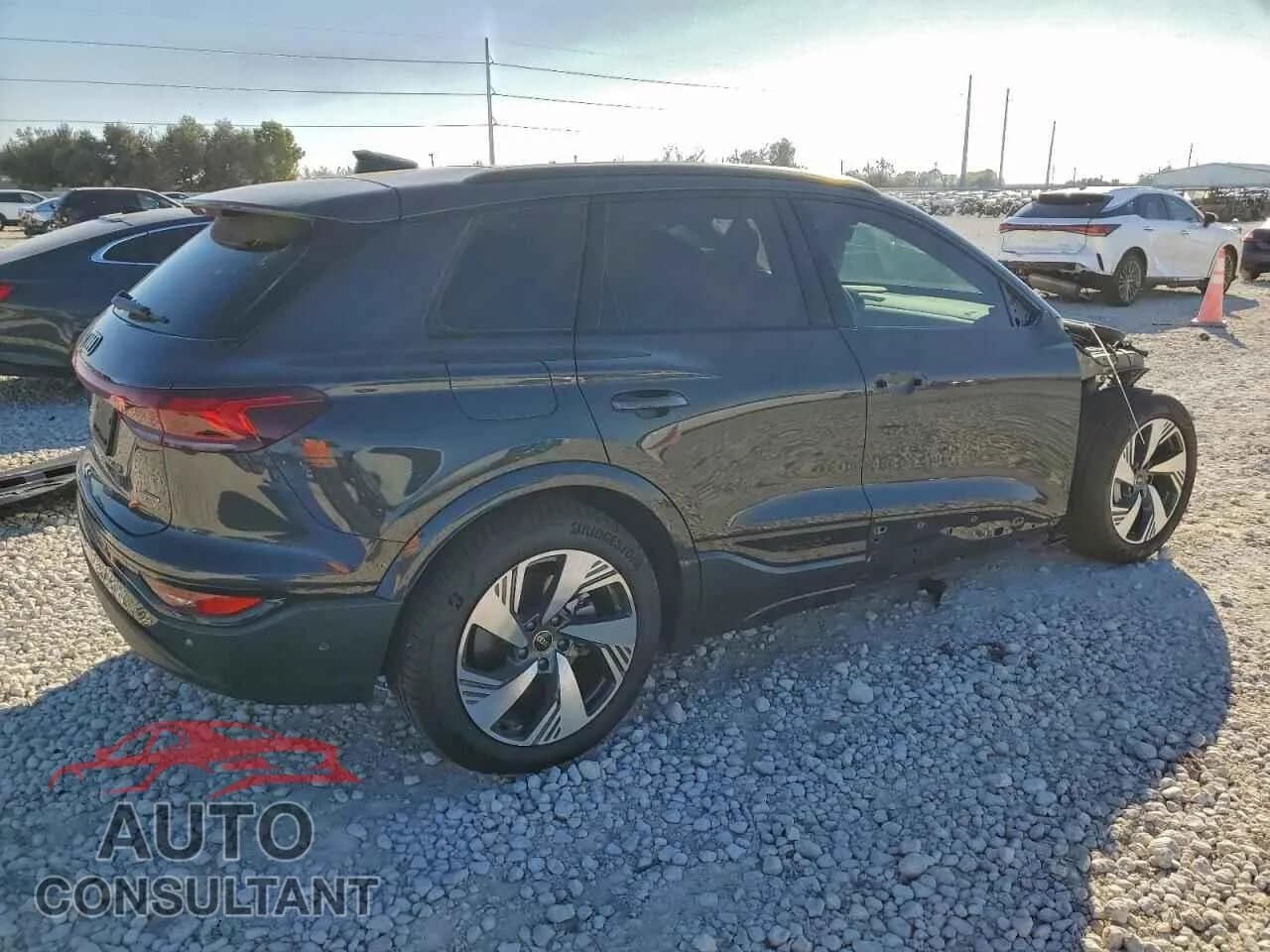 2025 AUDI Q6 E-TRON Damaged VIN WA134BGFXSA067722 – side profile 2025 AUDI Q6 E-TRON Damaged VIN WA134BGFXSA067722 – side profile