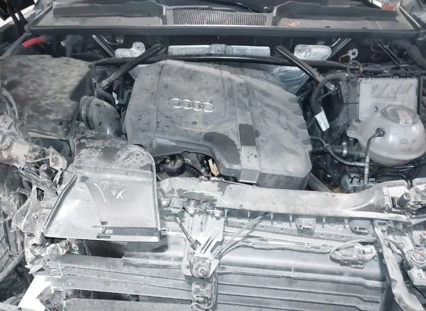 2021 AUDI Q5 Used VIN WA1AAAFY6M2083118 – engine bay 2021 AUDI Q5 Used VIN WA1AAAFY6M2083118 – engine bay