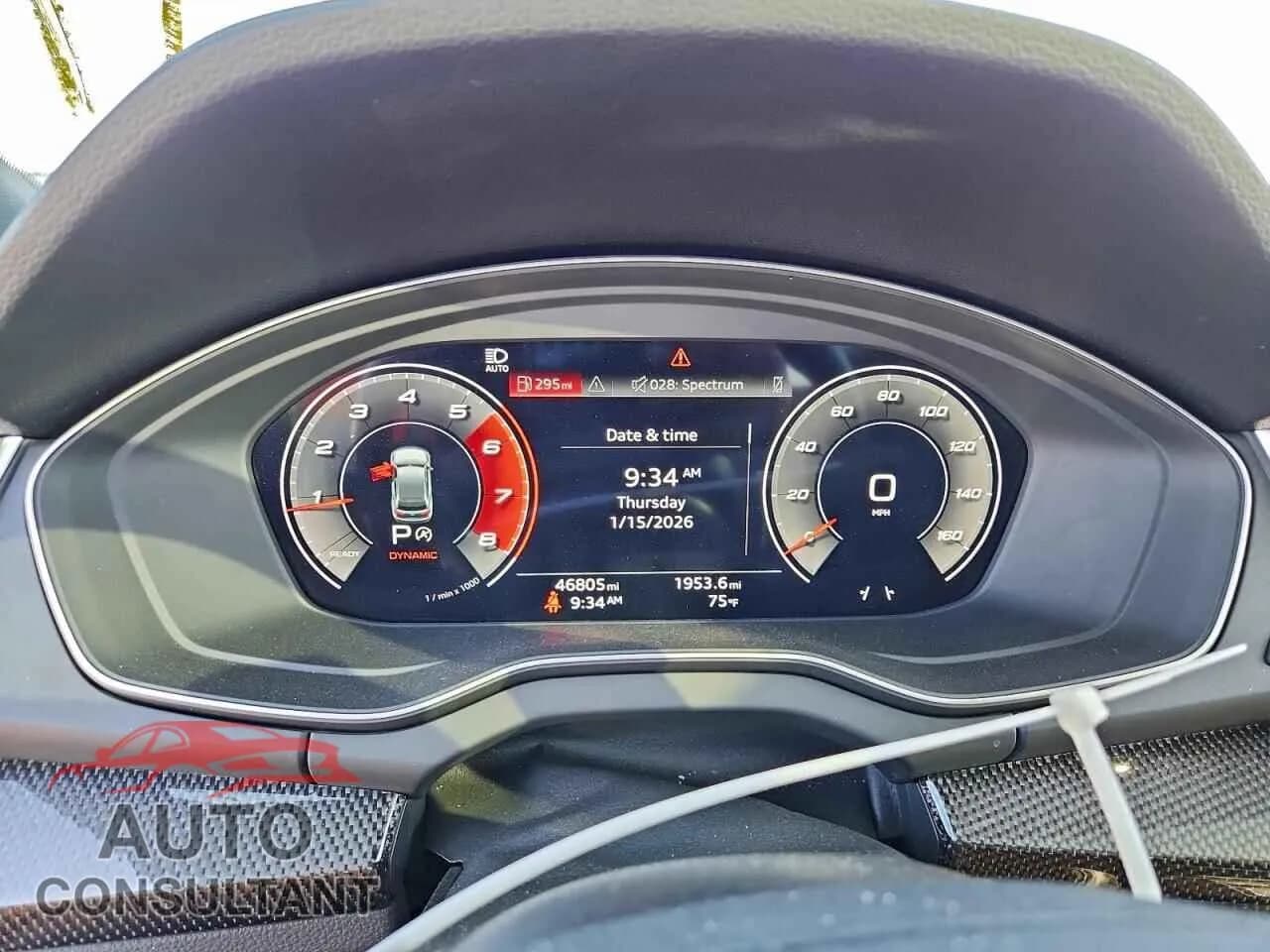 2021 AUDI SQ5 Damaged VIN WA1B4AFY8M2024180 – trunk area 2021 AUDI SQ5 Damaged VIN WA1B4AFY8M2024180 – trunk area