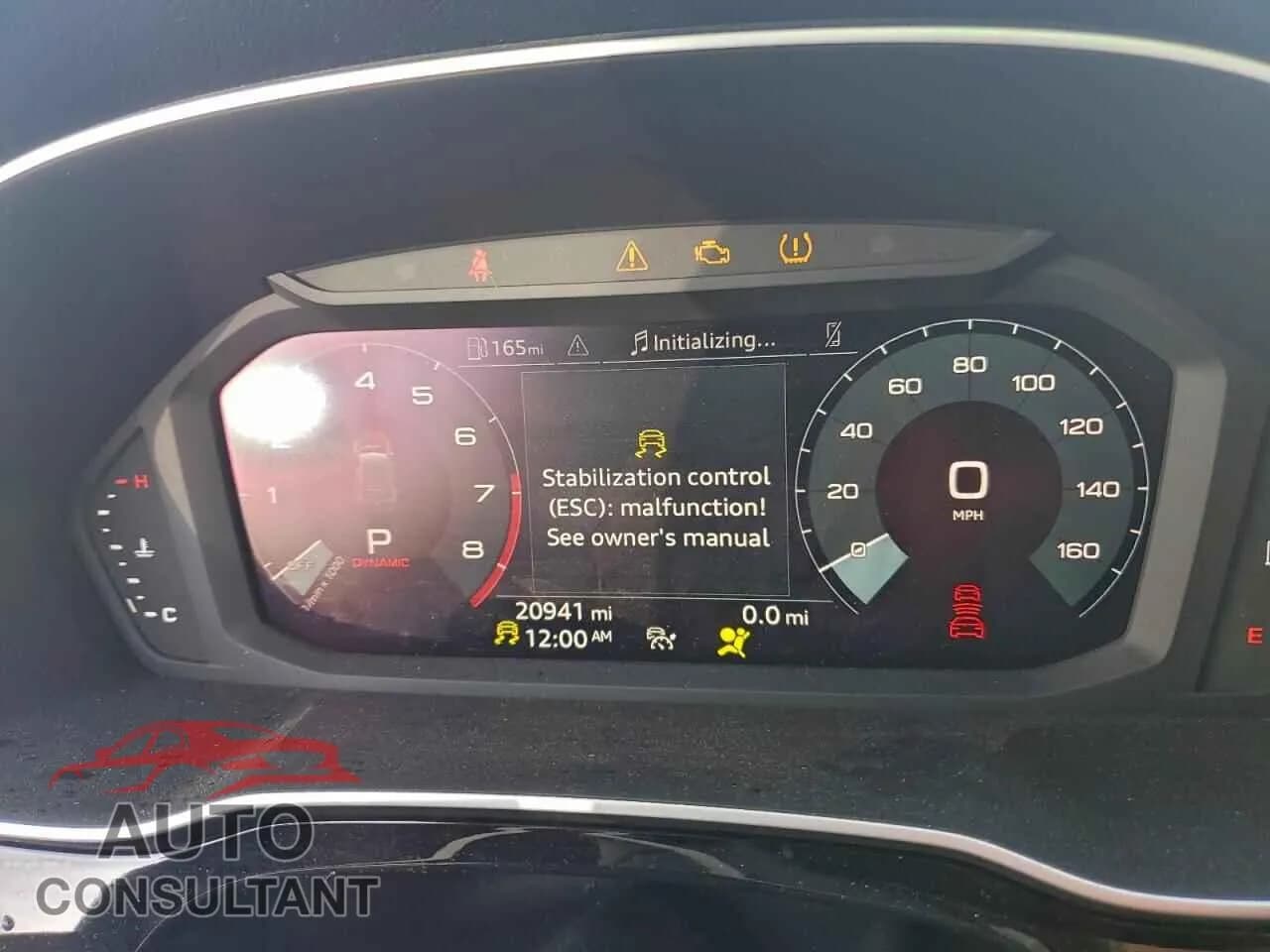 2024 AUDI Q3 Damaged VIN WA1EECF38R1147016 – trunk area 2024 AUDI Q3 Damaged VIN WA1EECF38R1147016 – trunk area