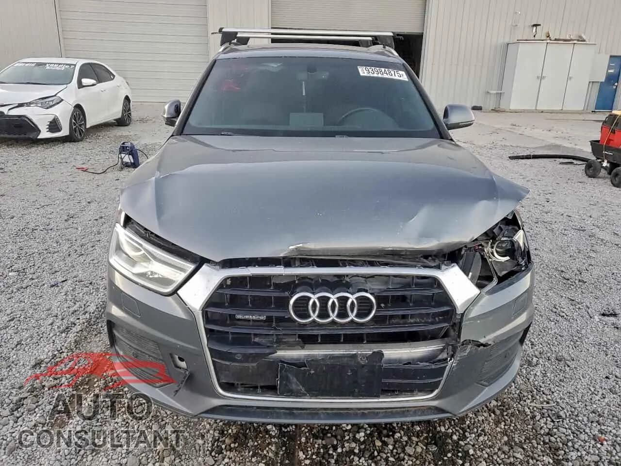 2016 AUDI Q3 Damaged VIN WA1EFCFS5GR011638 – interior seats 2016 AUDI Q3 Damaged VIN WA1EFCFS5GR011638 – interior seats