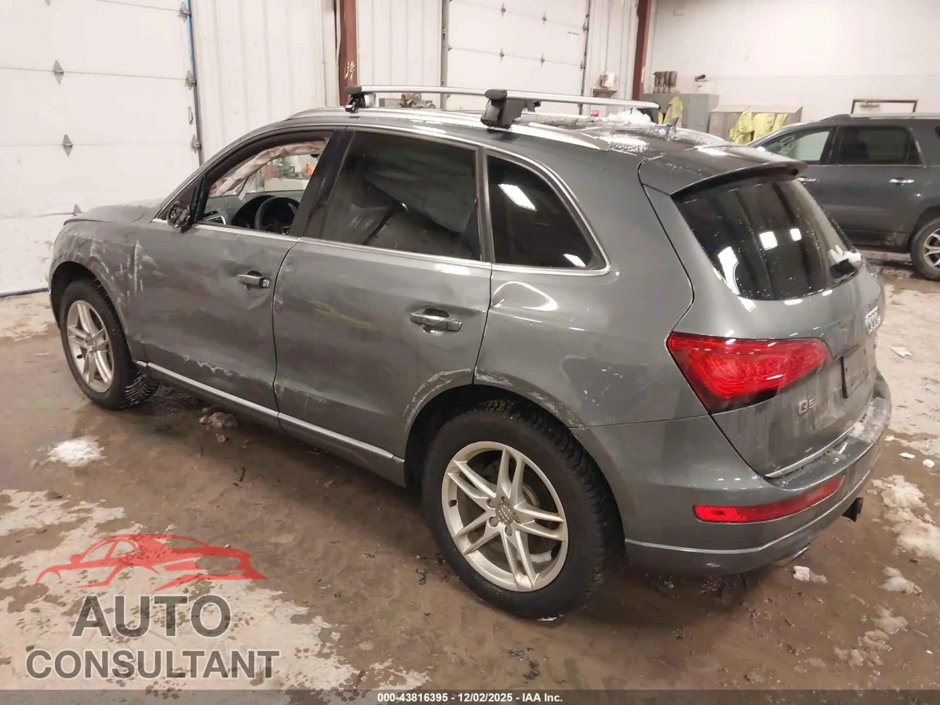 2016 AUDI Q5 Damaged VIN WA1L2AFPXGA073103 – side profile 2016 AUDI Q5 Damaged VIN WA1L2AFPXGA073103 – side profile
