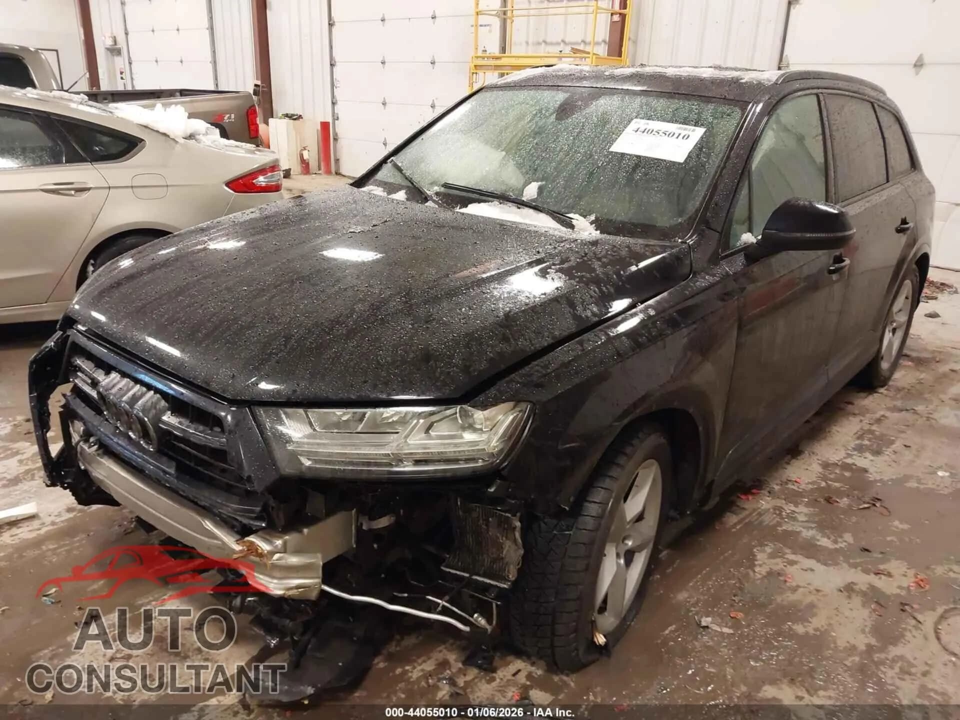 2019 AUDI Q7 Damaged VIN WA1VAAF73KD026188 – rear exterior 2019 AUDI Q7 Damaged VIN WA1VAAF73KD026188 – rear exterior