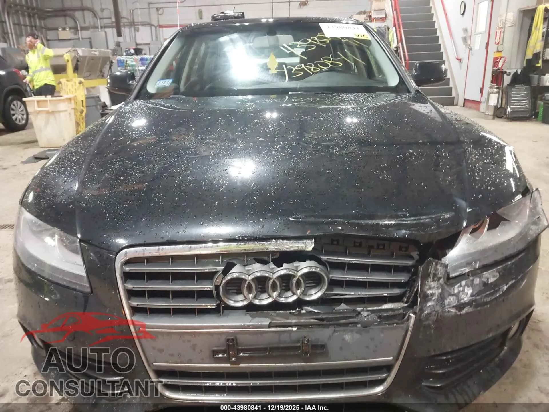 2012 AUDI A4 Damaged VIN WAUAFAFL2CA118444 – photo 12 2012 AUDI A4 Damaged VIN WAUAFAFL2CA118444 – photo 12