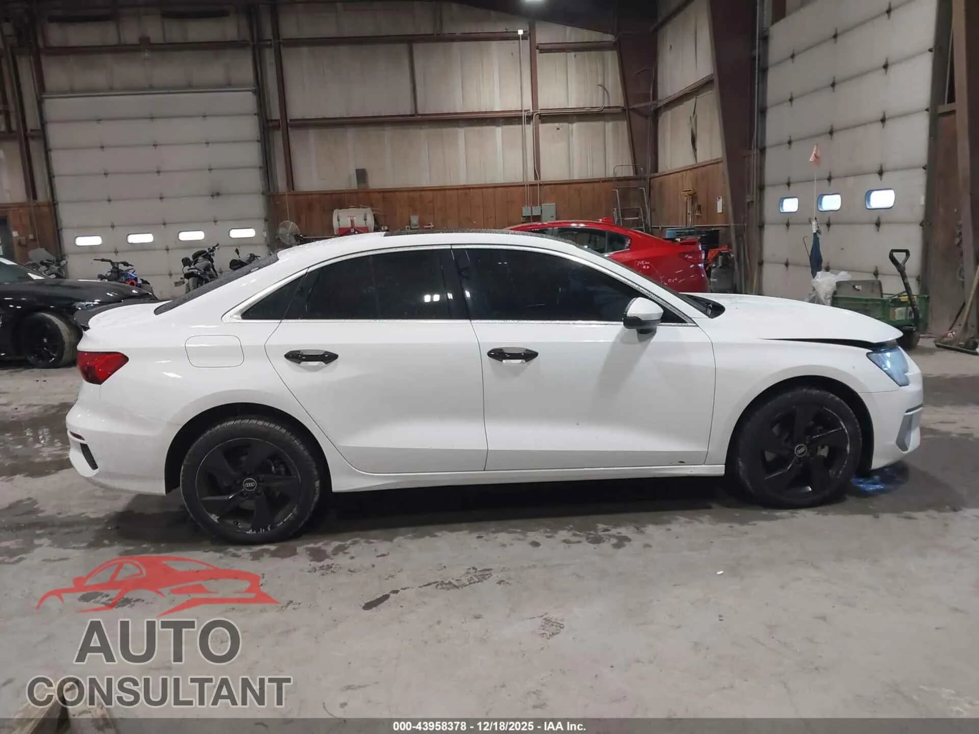 2022 AUDI A3 Damaged VIN WAUAUDGY2NA033558 – photo 13 2022 AUDI A3 Damaged VIN WAUAUDGY2NA033558 – photo 13