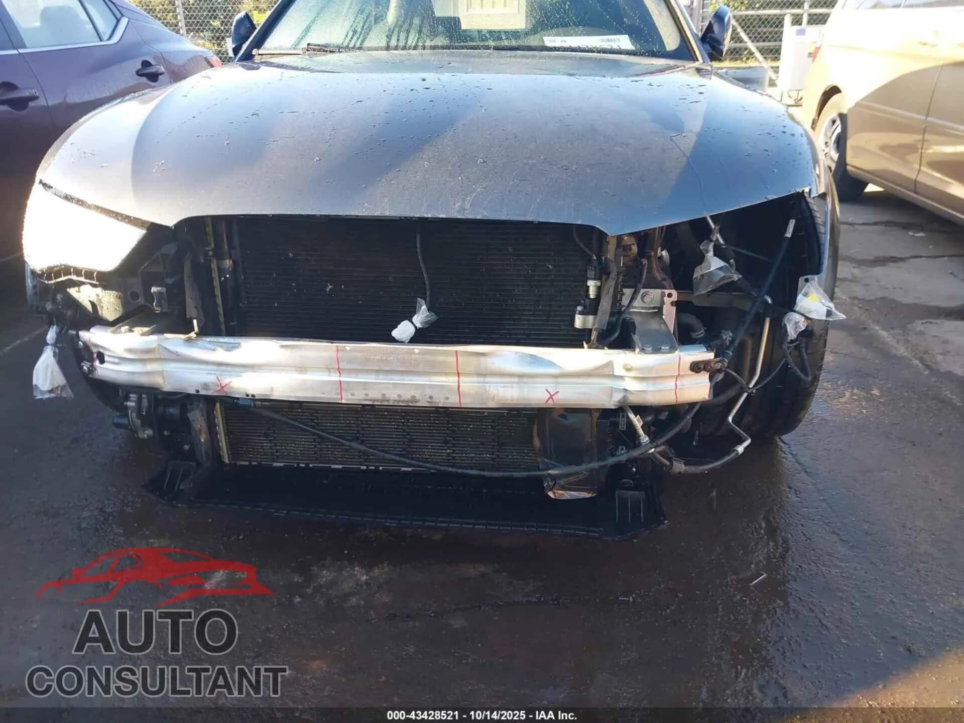 2016 AUDI S5 Damaged VIN WAUC4AFR5GA005533 – engine bay 2016 AUDI S5 Damaged VIN WAUC4AFR5GA005533 – engine bay