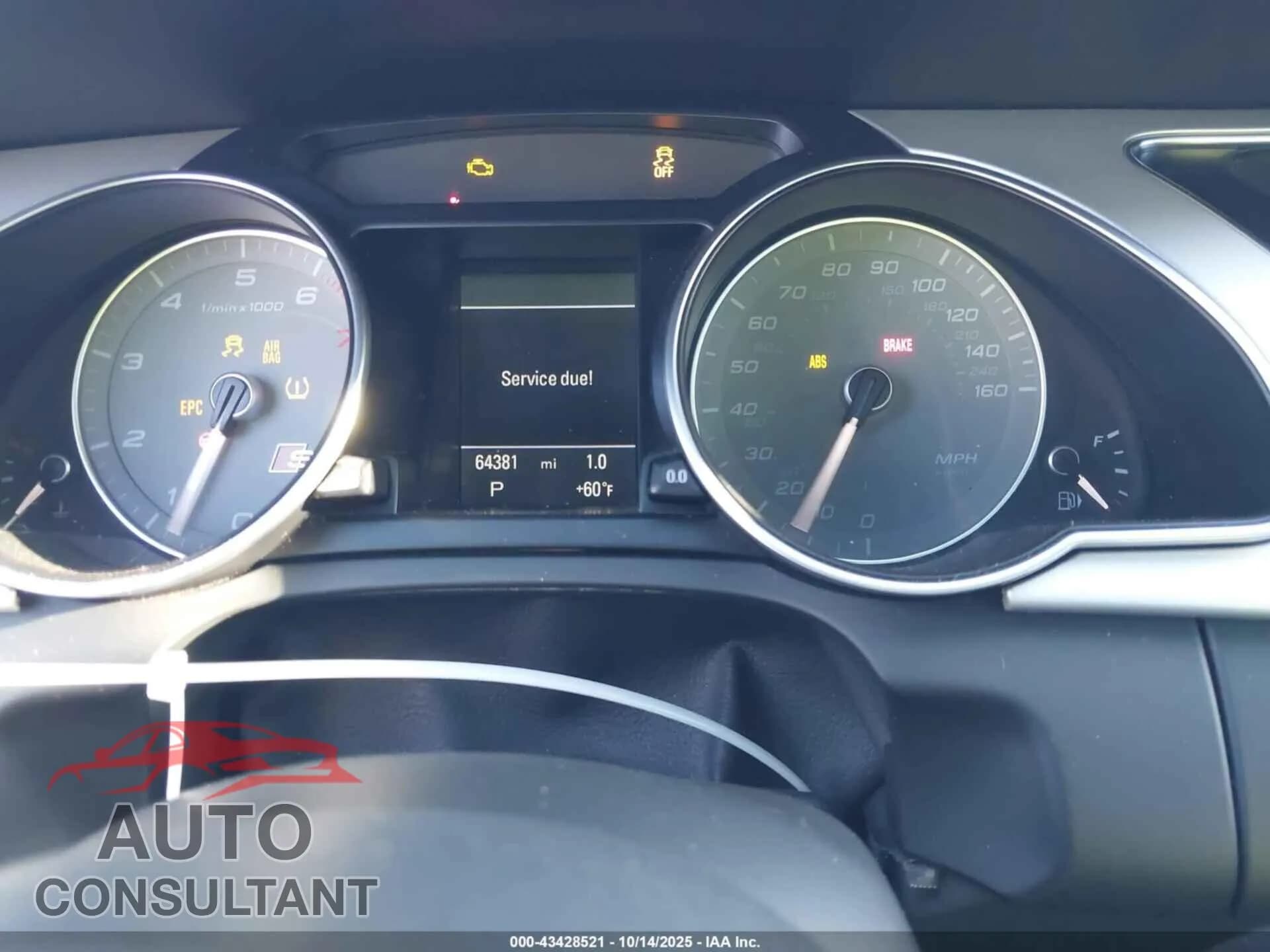 2016 AUDI S5 Damaged VIN WAUC4AFR5GA005533 – exterior detail 2016 AUDI S5 Damaged VIN WAUC4AFR5GA005533 – exterior detail