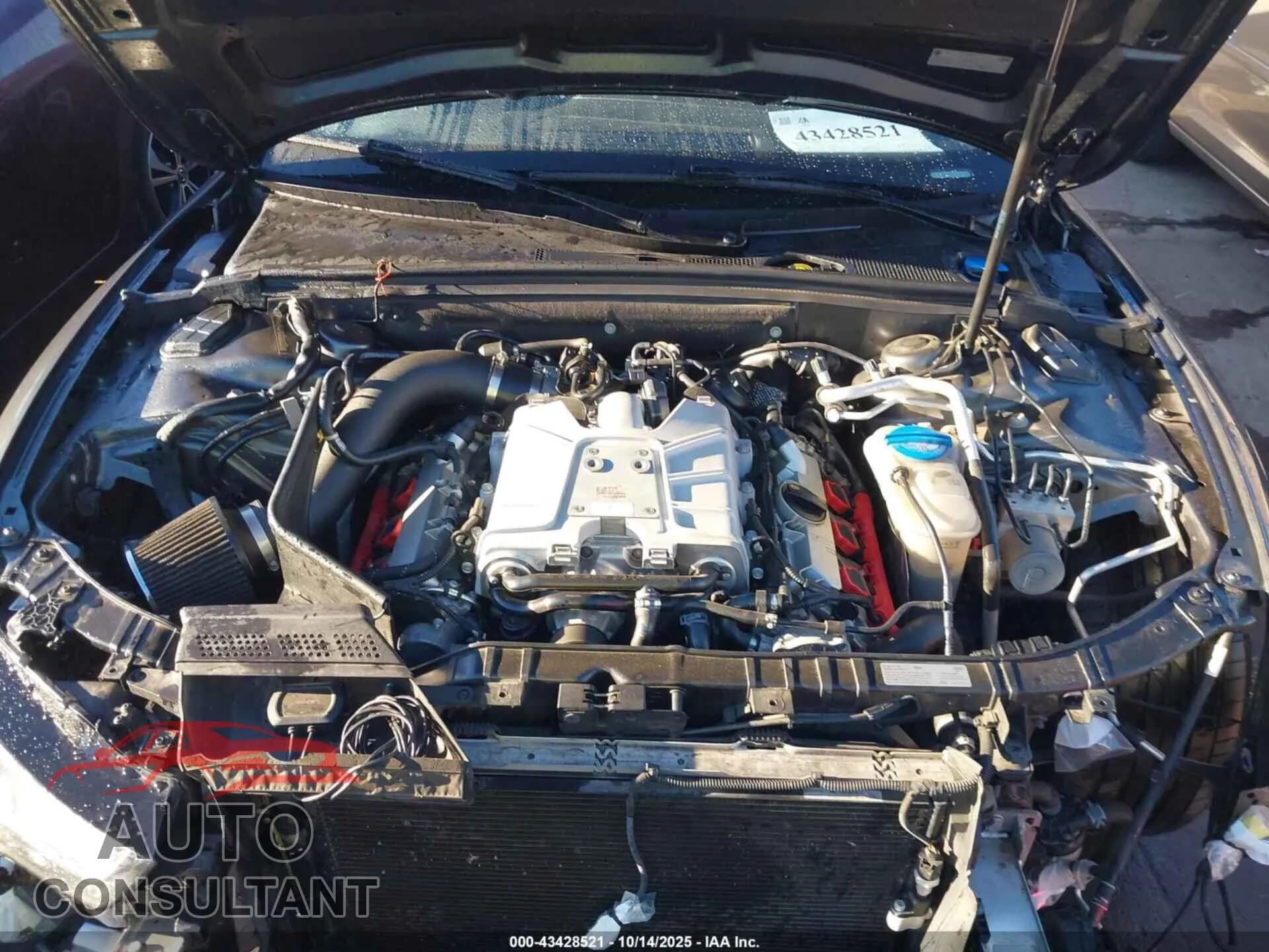 2016 AUDI S5 Damaged VIN WAUC4AFR5GA005533 – odometer reading 2016 AUDI S5 Damaged VIN WAUC4AFR5GA005533 – odometer reading