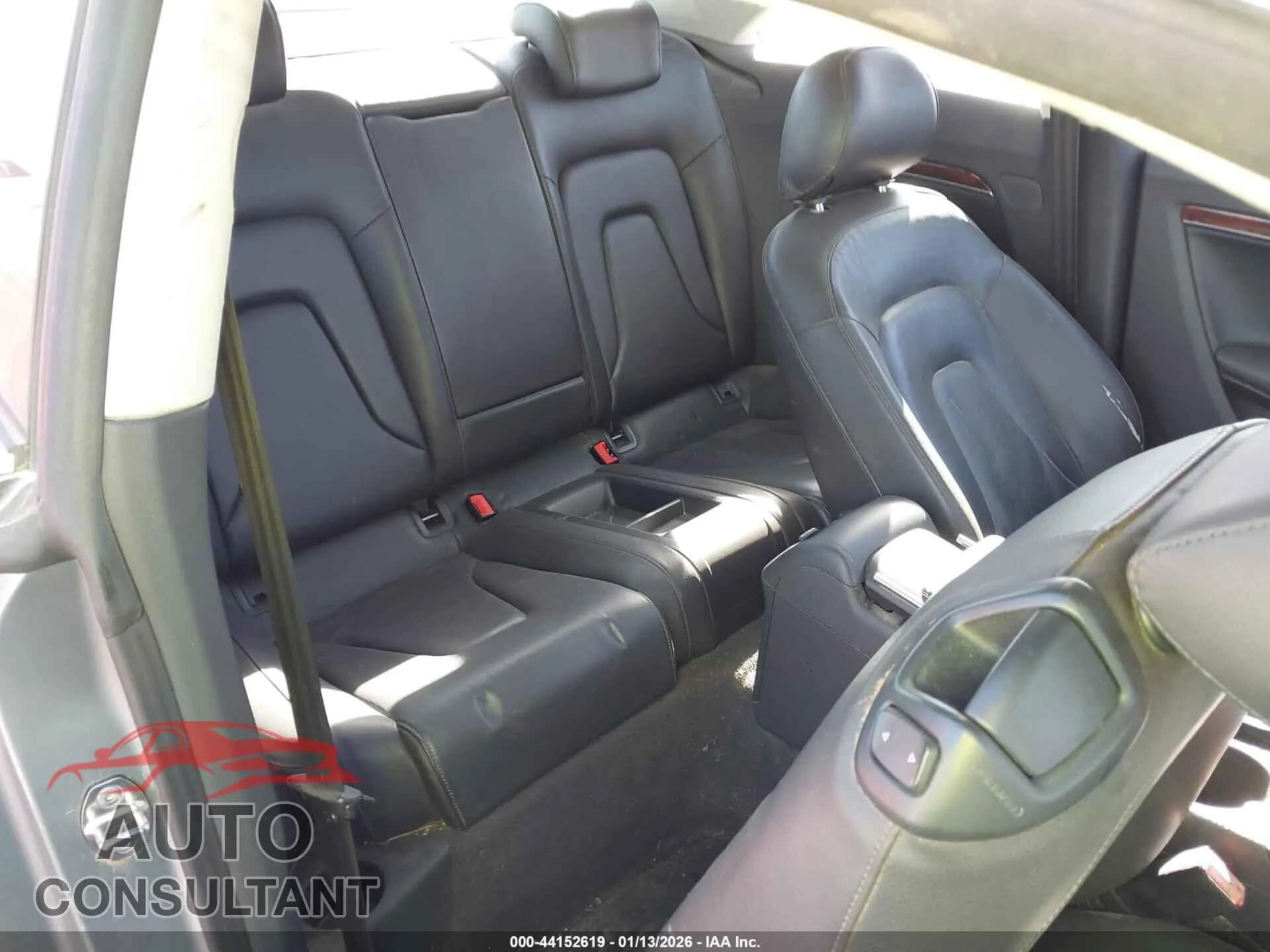 2009 AUDI A5 Damaged VIN WAUDK78T59A032336 – undercarriage 2009 AUDI A5 Damaged VIN WAUDK78T59A032336 – undercarriage