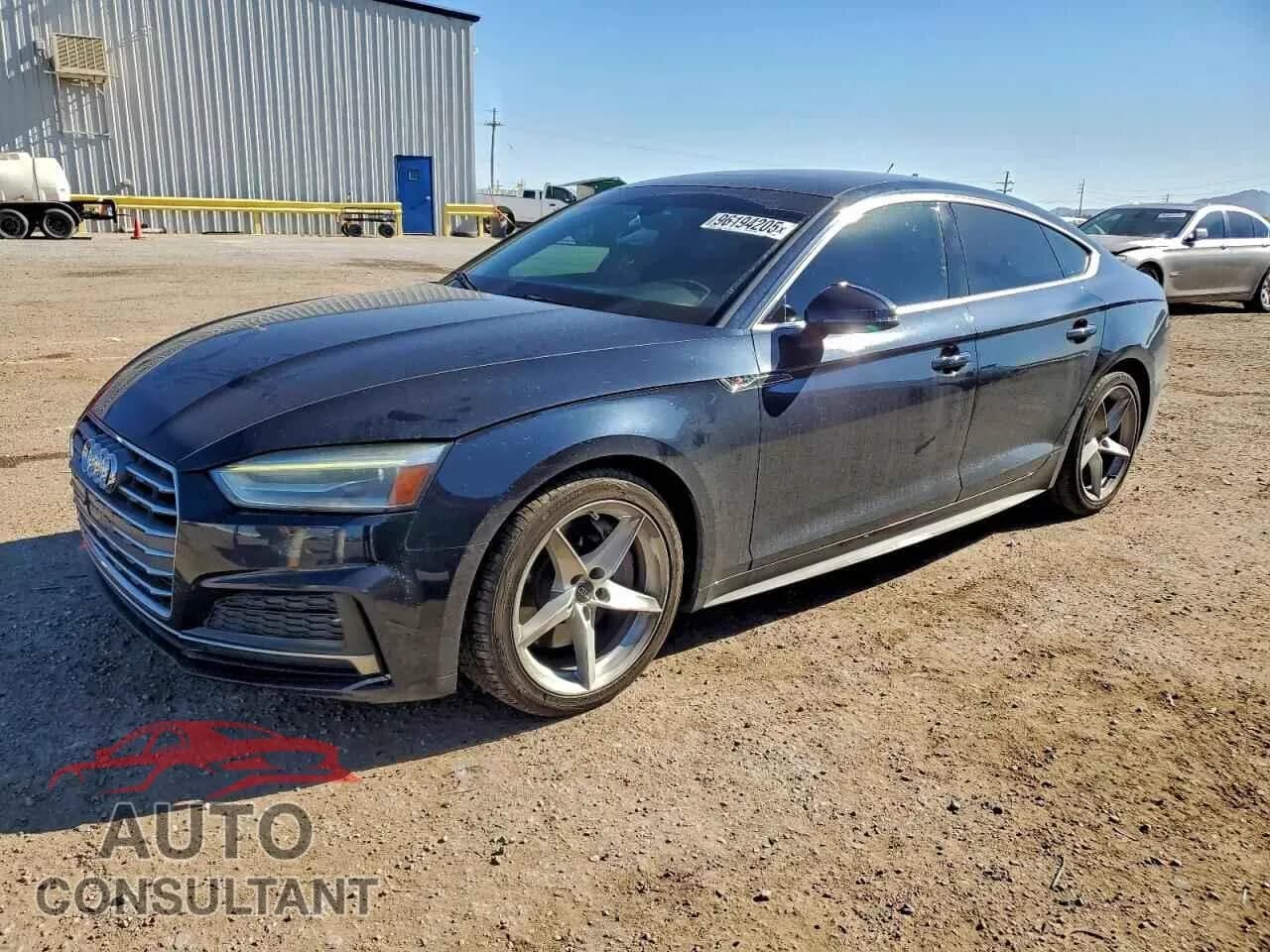 2018 AUDI A5 Damaged VIN WAUDNCF58JA006936 – front exterior 2018 AUDI A5 Damaged VIN WAUDNCF58JA006936 – front exterior