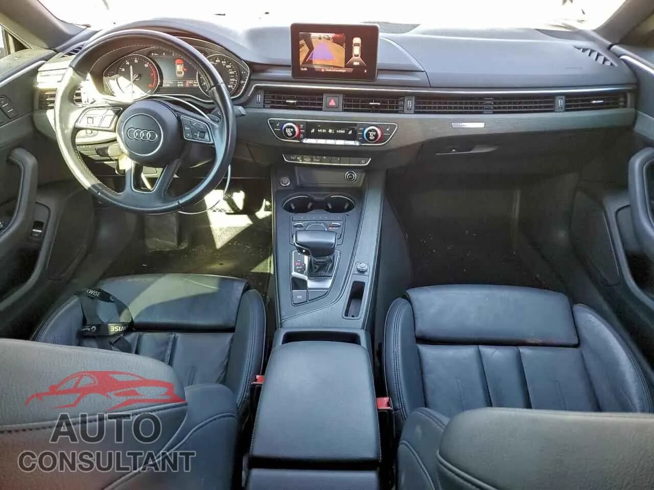 2018 AUDI A5 Damaged VIN WAUDNCF58JA006936 – undercarriage 2018 AUDI A5 Damaged VIN WAUDNCF58JA006936 – undercarriage