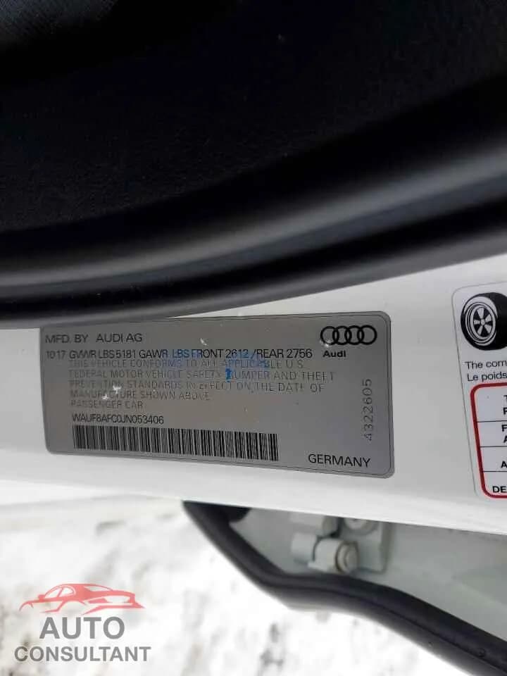 2018 AUDI A6 Damaged VIN WAUF8AFC0JN053406 – photo 12 2018 AUDI A6 Damaged VIN WAUF8AFC0JN053406 – photo 12