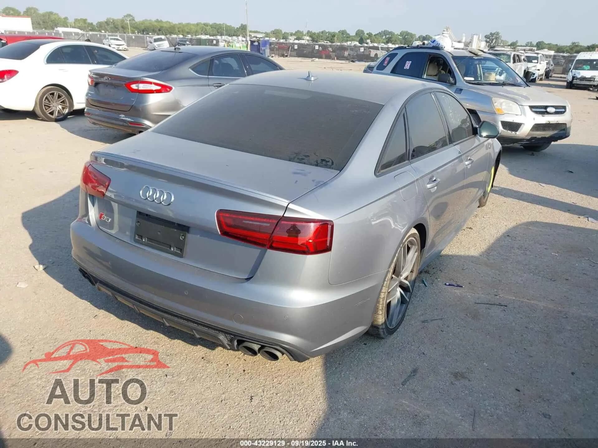 2017 AUDI S6 Damaged VIN WAUFFAFC2HN053794 – dashboard 2017 AUDI S6 Damaged VIN WAUFFAFC2HN053794 – dashboard