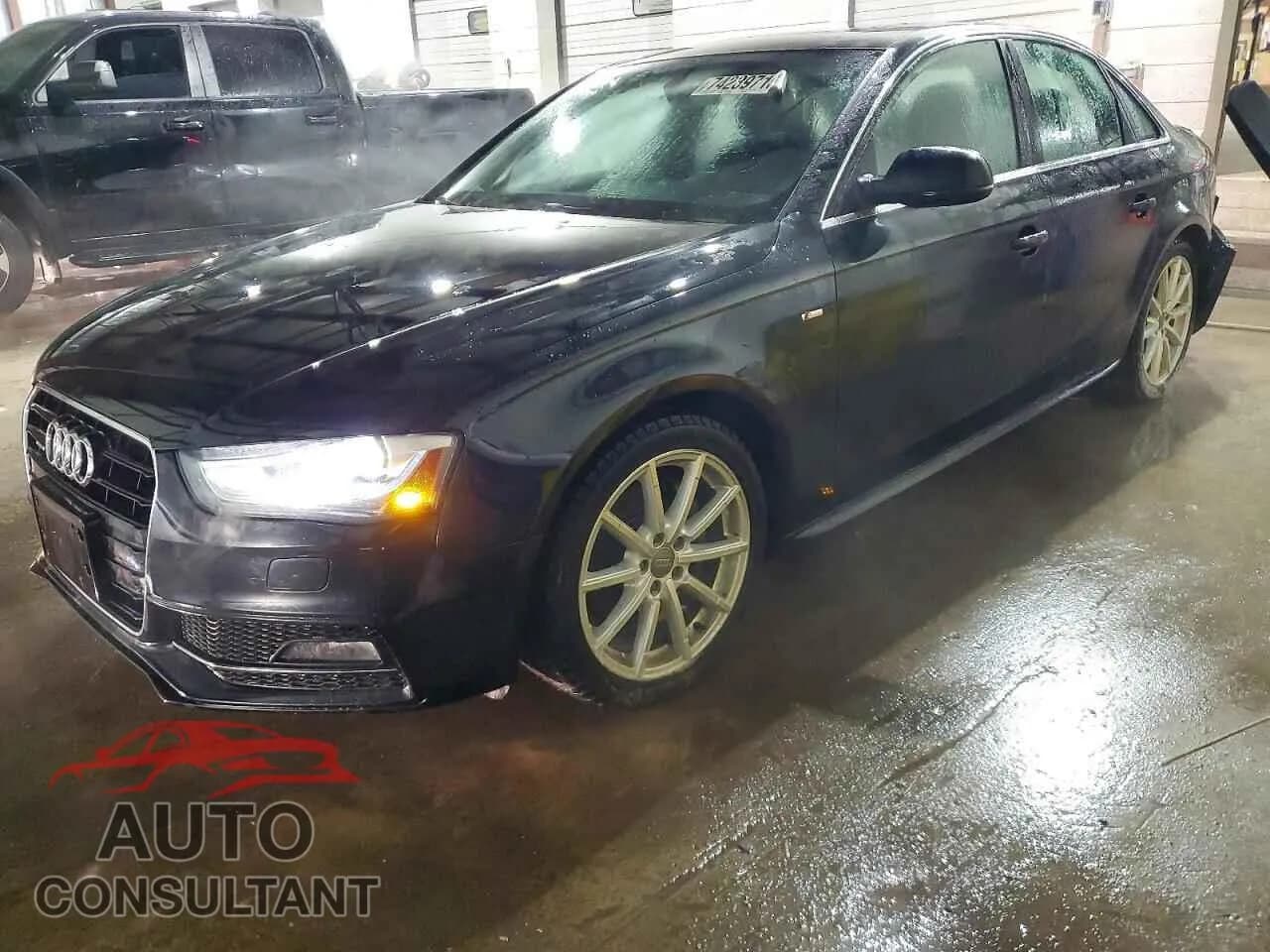 2014 AUDI A4 Damaged VIN WAUFFAFL3EN000582 – front exterior 2014 AUDI A4 Damaged VIN WAUFFAFL3EN000582 – front exterior
