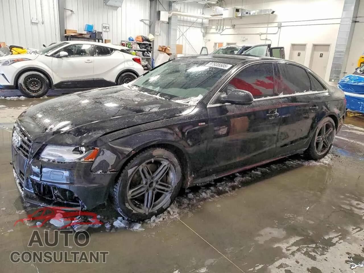 2011 AUDI A4 Damaged VIN WAUFFCFL7BN003394 – front exterior 2011 AUDI A4 Damaged VIN WAUFFCFL7BN003394 – front exterior