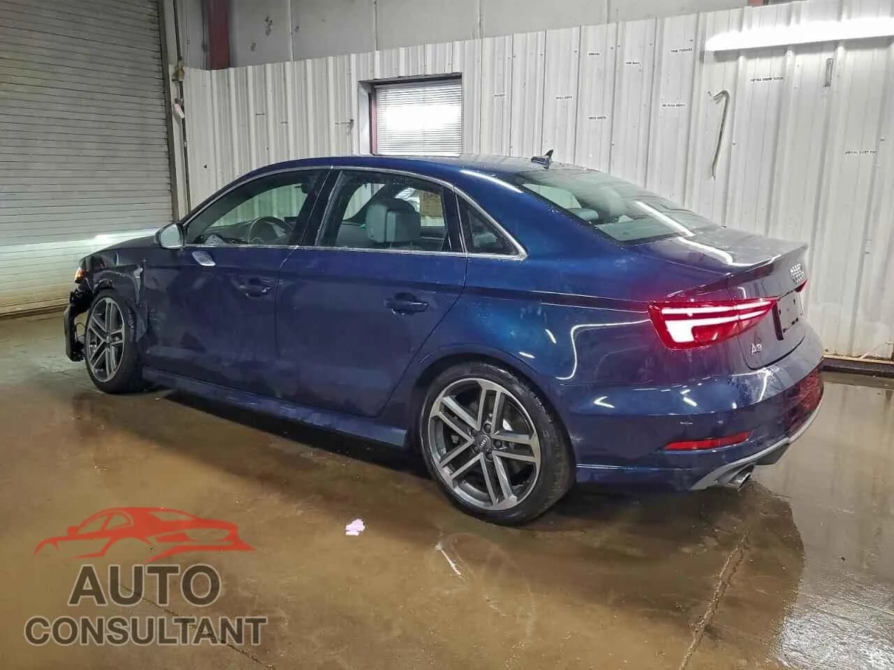 2019 AUDI A3 Damaged VIN WAUJEGFF0KA104511 – rear exterior 2019 AUDI A3 Damaged VIN WAUJEGFF0KA104511 – rear exterior