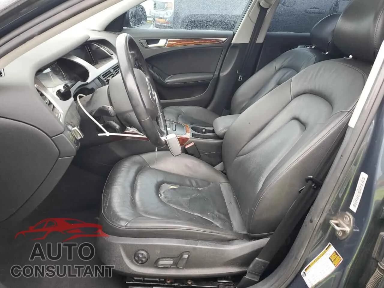 2009 AUDI A4 Damaged VIN WAULF78K19A084621 – exterior detail 2009 AUDI A4 Damaged VIN WAULF78K19A084621 – exterior detail