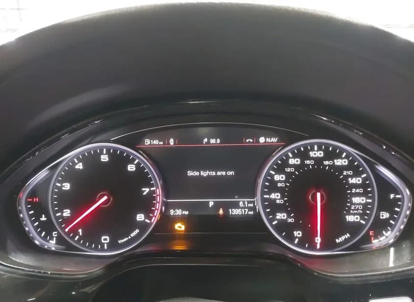 2012 AUDI A8 Used VIN WAURVAFD8CN015472 – trunk area 2012 AUDI A8 Used VIN WAURVAFD8CN015472 – trunk area