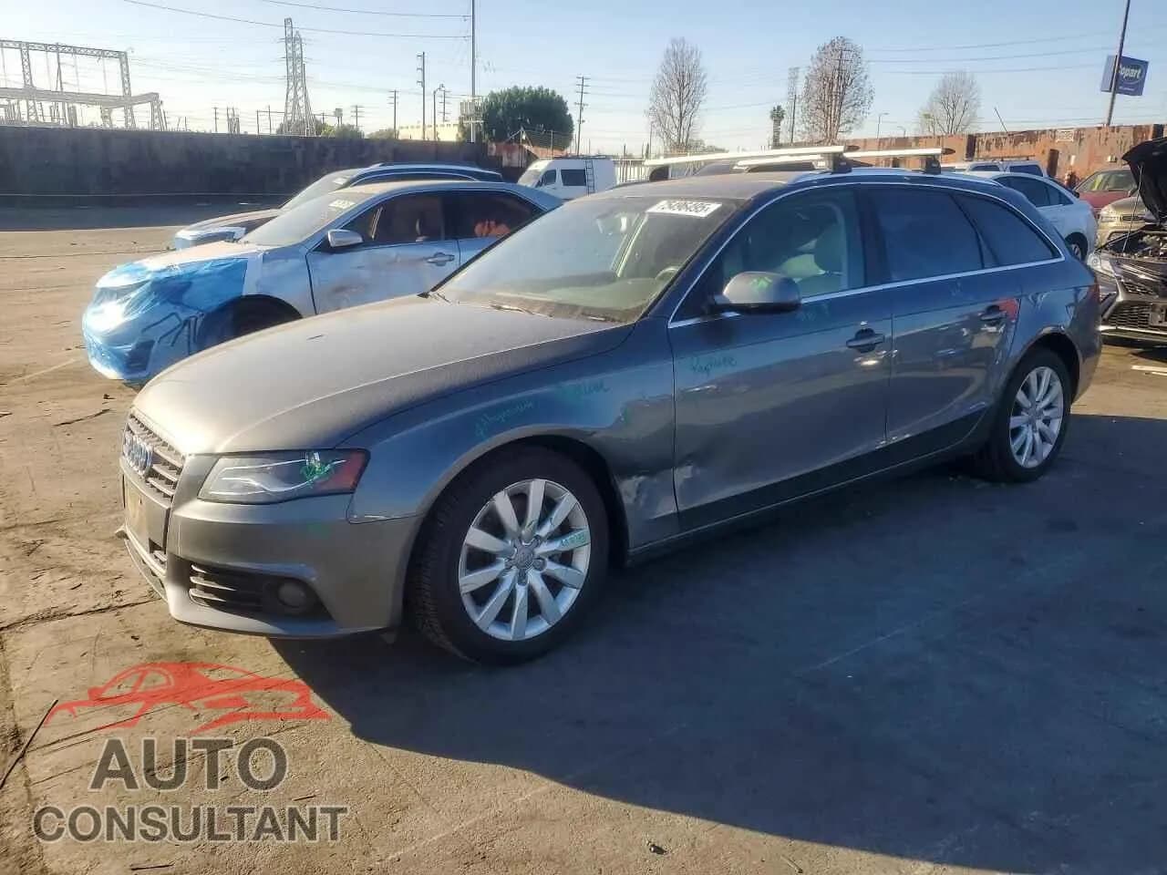 2012 AUDI A4 Damaged VIN WAUSFAFLXCA086542 – front exterior 2012 AUDI A4 Damaged VIN WAUSFAFLXCA086542 – front exterior