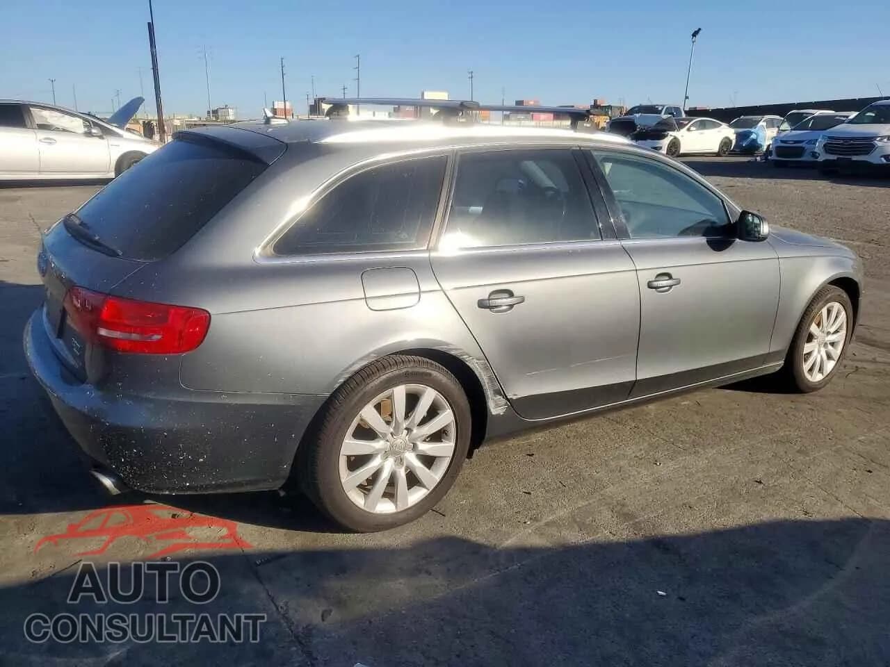 2012 AUDI A4 Damaged VIN WAUSFAFLXCA086542 – side profile 2012 AUDI A4 Damaged VIN WAUSFAFLXCA086542 – side profile