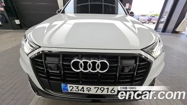 2023 Audi Q7 (4M) 50 TDI Quattro Premium Sold VIN WAUZZZ4M3PD040877 – front exterior 2023 Audi Q7 (4M) 50 TDI Quattro Premium Sold VIN WAUZZZ4M3PD040877 – front exterior