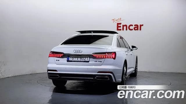 2023 Audi A6 (C8) 45 TFSI Premium Sold VIN WAUZZZF21PN075732 – rear exterior 2023 Audi A6 (C8) 45 TFSI Premium Sold VIN WAUZZZF21PN075732 – rear exterior