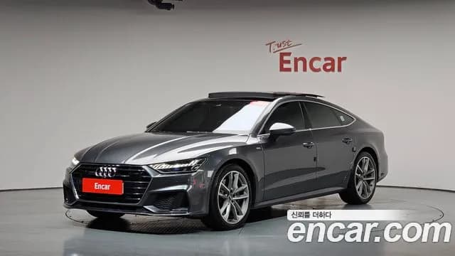 2020 Audi A7 (4K) 55 TFSI Quattro Premium Sold VIN WAUZZZF23LN080361 – front exterior 2020 Audi A7 (4K) 55 TFSI Quattro Premium Sold VIN WAUZZZF23LN080361 – front exterior